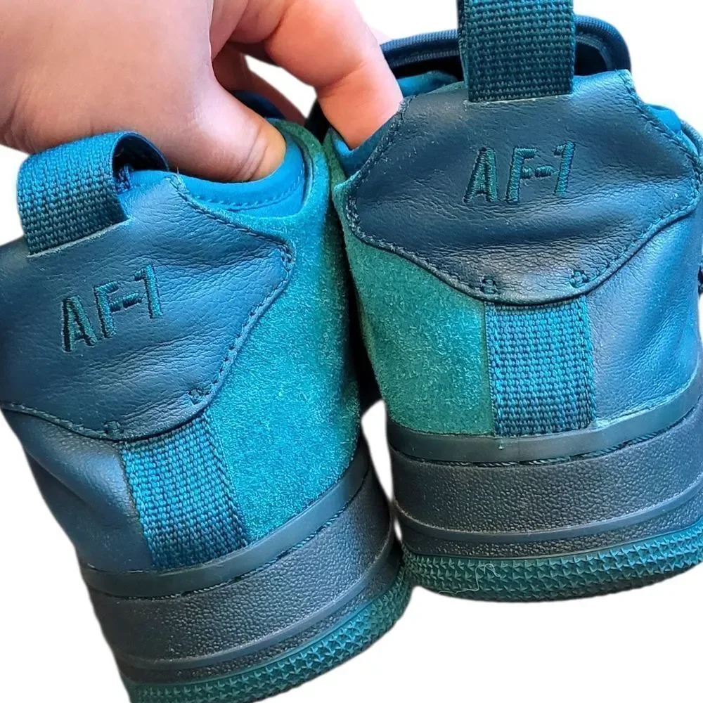 Nike Air Force 1 Women's Dark Teal Explorer XX Sneakers Size US 7